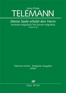 Meine Seele erhebt den Herrn, TVWV 9:18 (Score)