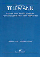 Victoria! mein Jesus ist erstanden, TVWV 1:1746 (Score)