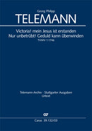 Victoria! mein Jesus ist erstanden, TVWV 1:1746（ヴォーカル・スコア）