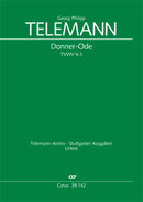 Donner-Ode, TVWV 6:3 (Score)