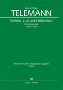 Weiche, Lust und Fröhlichkeit, TVWV 1:1536 (Score)