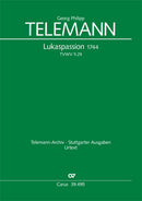 Lukas-Passion, TVWV 5:29 (Score)