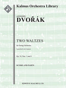 Two Waltzes, Op.54 (composer's transcription), スコアとパート譜セット