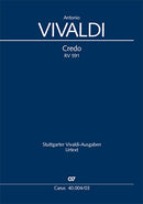 Credo, RV 591（ヴォーカル・スコア）