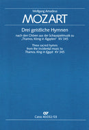 Drei geistliche Hymnen nach den "Thamos"-Chören（ヴォーカル・スコア）