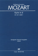 Kyrie in d, KV 341 (368a)（ヴォーカル・スコア）