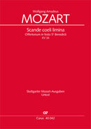 Scande coeli limina, KV 34 (Score)