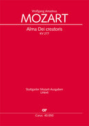 Alma Dei creatoris, KV 277 (272a) (Score)