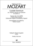 Laudate Dominum in F, KV 339, 5 (Score)