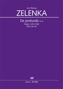 De profundis in d, ZWV 50 (Score)