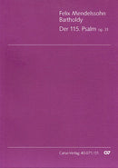 Der 115. Psalm, MWV A 9 (Score)