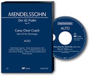 Der 42. Psalm., MWV A 15 [練習用CD, alto]