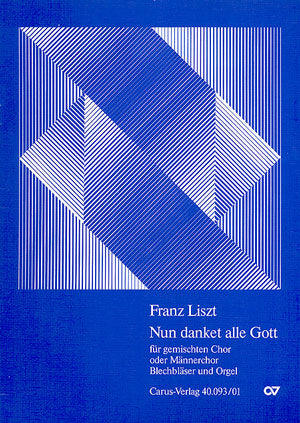 Nun danket alle Gott, S 61 [score]