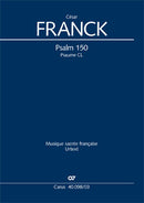 Psalm 150, FWV 69 [organ score] / Franck (Carus)