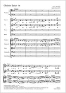 Christus factus est, WAB 10