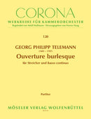 Ouverture burlesque B-Dur TWV 55:B8 (score)