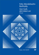 Herr Gott, dich loben wir, MWV A 20 (Score)