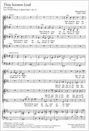 Thou knowest Lord (Du kennst, o Herr, verborgnes Herzeleid)