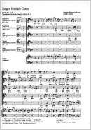 Singet fröhlich Gotte