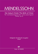 Christus, MWV A 26 Part 1（ヴォーカル・スコア）