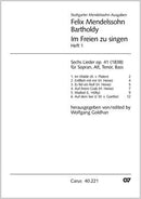 Im Freien zu singen (Heft 1)
