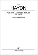 Aus dem Dankeliede zu Gott, Hob. XXVc:8