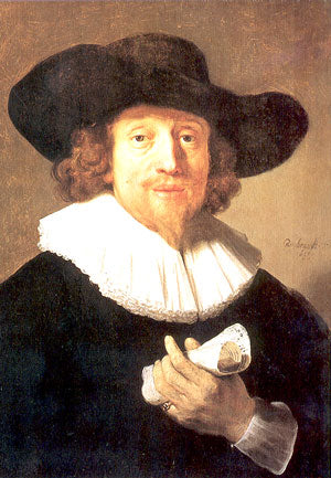 シュッツポスター (Portrait of a musician,probably Heinrich Schütz)