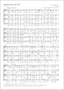 Macht hoch die Tür, op. 40, 2