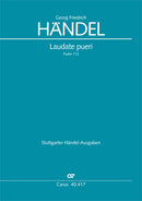 Laudate pueri, HWV 237 (Score)