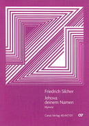 Jehova, deinem Namen (Score)