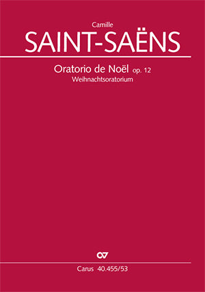 Oratorio de Noël (Weihnachtsoratorium), op. 12（ヴォーカル・スコア、ドイツ語）