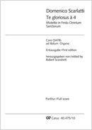 Te gloriosus (Score)