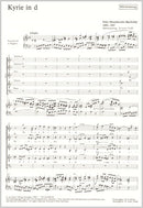 Kyrie in d, MWV A 3（ヴォーカル・スコア）