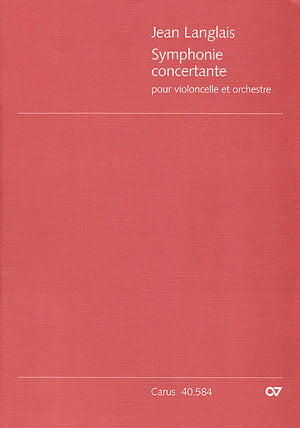 Symphonie concertante pour violoncello et orchestre, op. 20 [score]