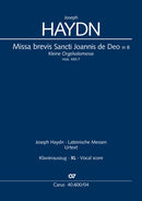 Missa brevis Sancti Joannis de Deo (Kleine Orgelsolomesse), Hob. XXII:7（ヴォーカル・スコア、拡大文字版）