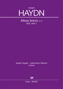 Missa brevis, Hob. XXII:1 (Score)