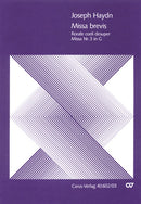 Missa brevis, Hob. XXII:3（ヴォーカル・スコア）