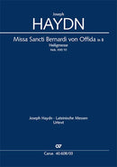 Missa Sancti Bernardi von Offida in B, Hob. XXII:10（ヴォーカル・スコア）