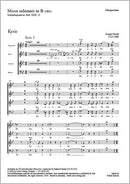 Missa solemnis in B, Hob. XXII:13（合唱楽譜）