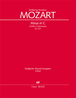 Missa in C, KV 257 [score]