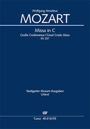 Missa in C, KV 257（ヴォーカル・スコア）