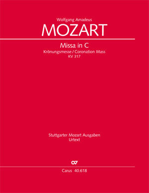 Missa in C, KV 317 [score]