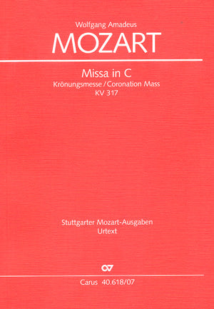 Missa in C, KV 317（ポケットスコア）