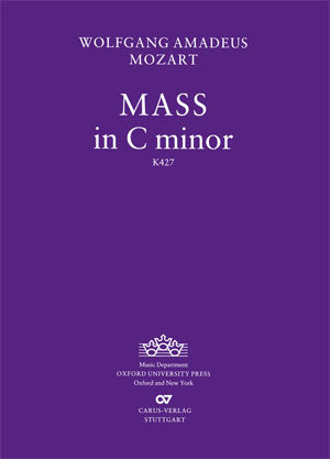 Missa in c, KV 427（Maunder校訂） [score]