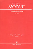 Missa brevis in F, KV 192 (186f)（ポケットスコア）