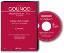 Messe brève no. 7 aux chapelles, CG 72b [練習用CD, soprano]