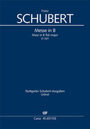 Messe in B, D 324（ヴォーカル・スコア）