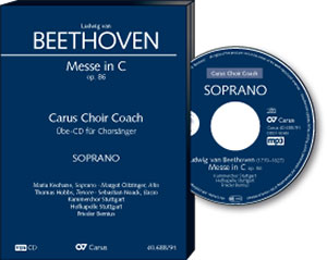 Messe in C, op. 86 [練習用CD, soprano]