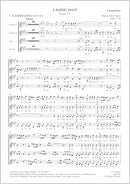 Laudate pueri (Venice版）（合唱楽譜）