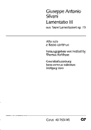 Lamentatio III, op. 13